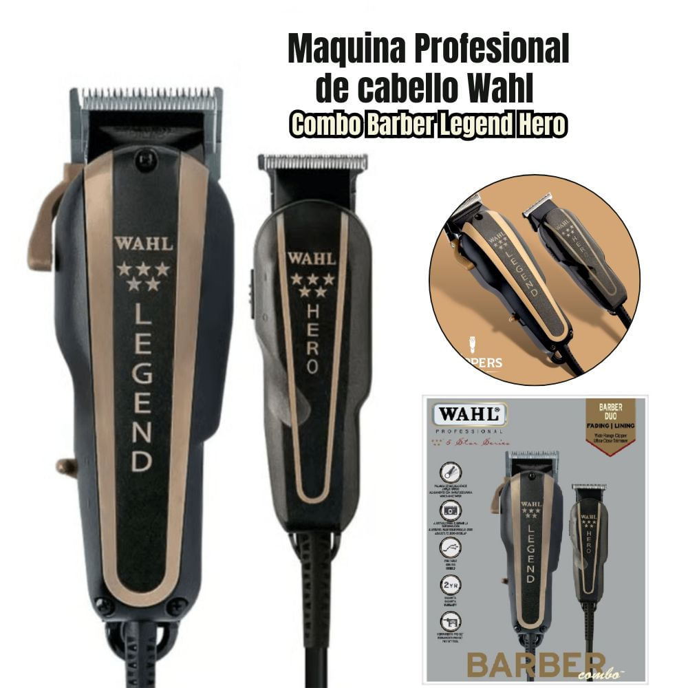 Maquina Profesional Wahl Combo Barber