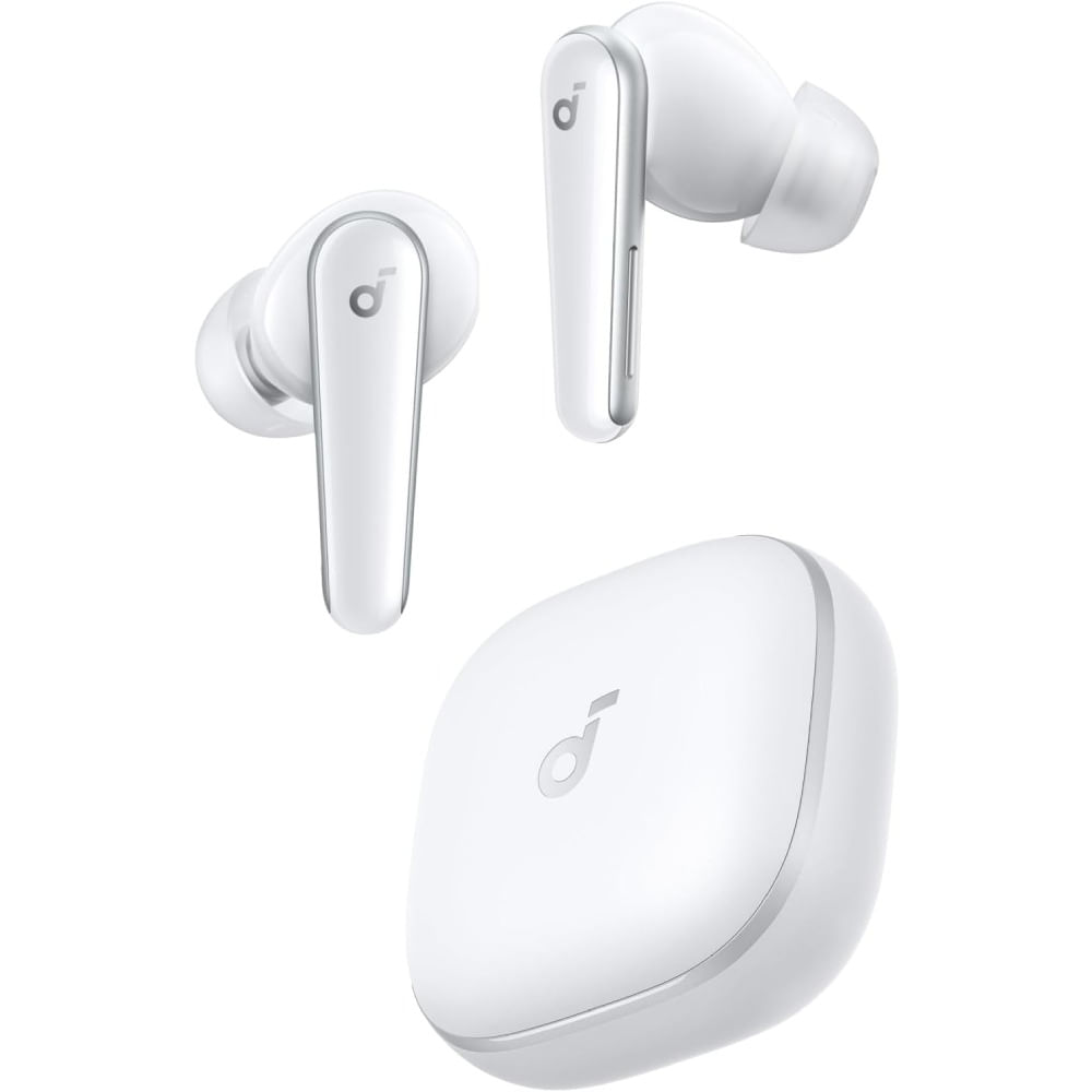 Audífonos Soundcore Liberty 5 con ANC 3.0 Adaptativo Dolby Audio LDAC y Hasta 48 Horas Blanco