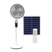 VENTILADOR CON PANEL SOLAR 30W NUVORA