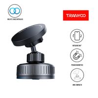 SOPORTE CELULAR PARA AUTO TRANYOO T-Z23 ROTACIÓN 360 NEGRO
