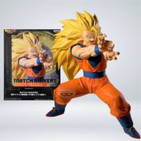 FIGURA BANPRESTO DBZ - MATCH MAKERS SUPER SAIYAN 3 SON GOKU