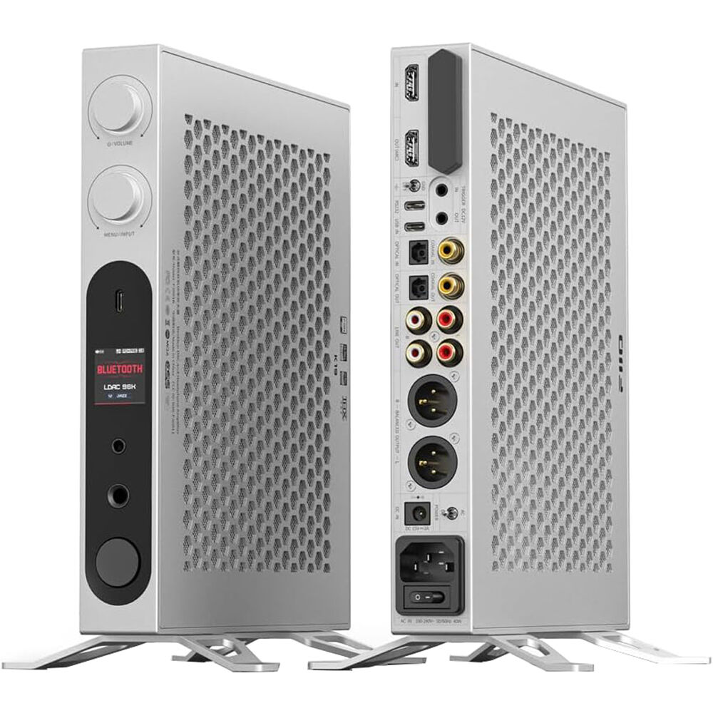 FiiO K19 DAC y Amplificador de Auriculares de Escritorio Plata - 8-Channel THX AAA 788+, 2