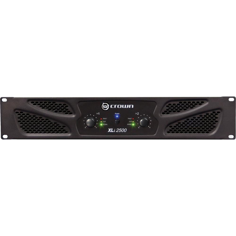 Crown Audio Amplificador de Potencia Estéreo XLi 2500 750W por Canal a 4 Ohms, 500W a 8 O