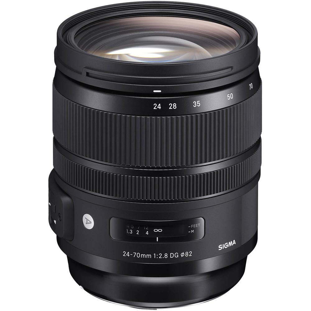 Sigma 24-70mm f/2.8 DG OS HSM Art Lens para Nikon F - Lente Zoom Estándar con Estabilizac