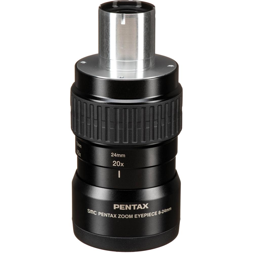 Pentax Ocular Zoom SMC 8-24mm 1.25"" - Waterproof, 18-22mm Eye Relief, 38-60° Ángulo de V