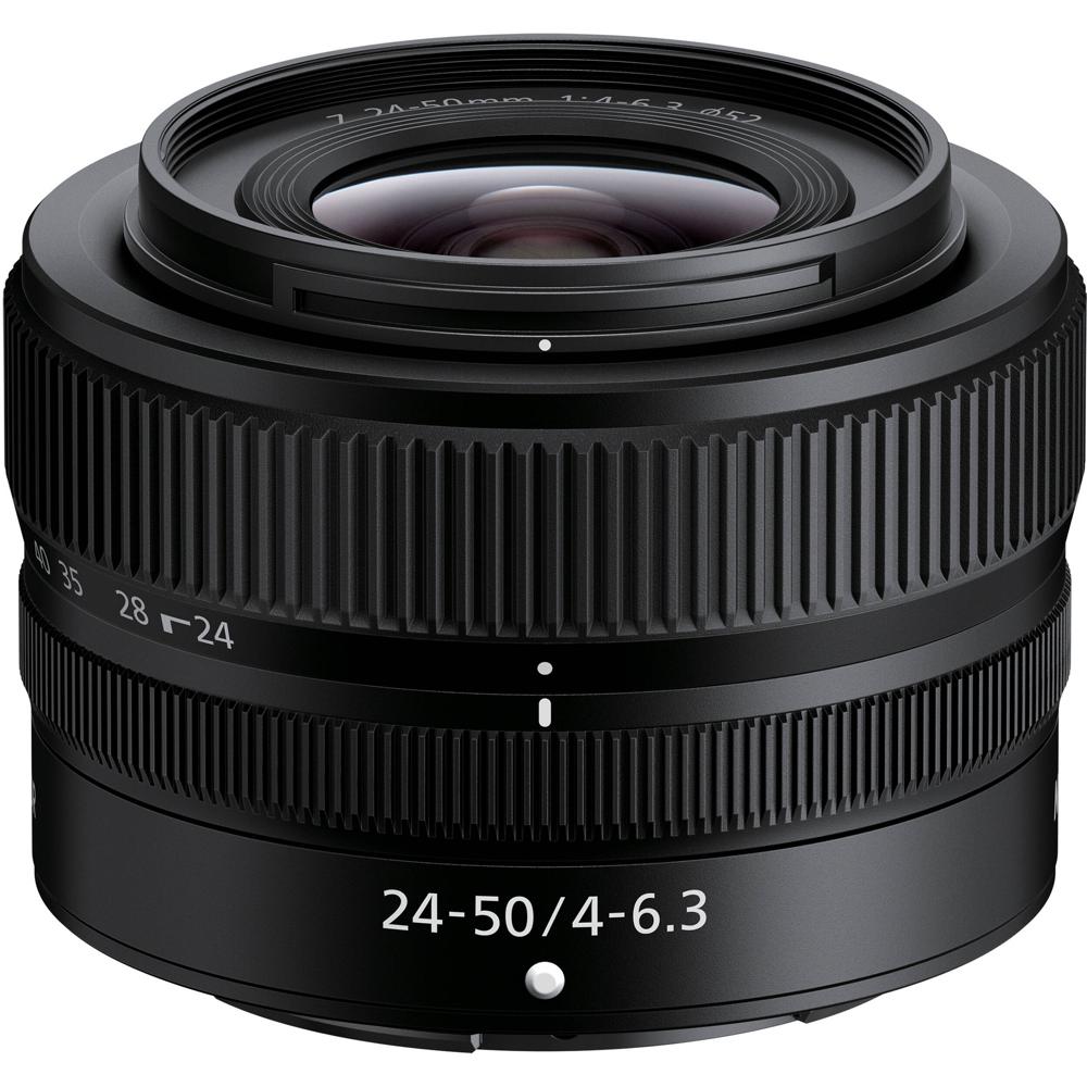 Nikon NIKKOR Z 24-50mm f/4-6.3 Lens - Zoom estándar, diseño retráctil, motor de enfoque