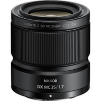 Nikon NIKKOR Z DX MC 35mm f/1.7 - Lente Prime Estándar para Cámaras Z con Montura Nikon,
