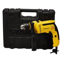 Taladro Percutor 1-2 Stanley de 700w con maletín SDH700K