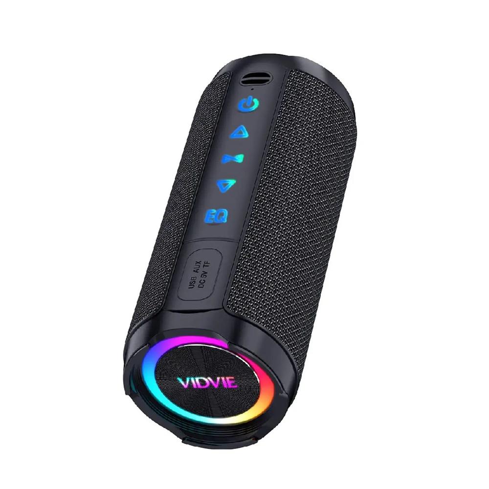 Parlante Portátil Vidvie SP934 Negro 40w Resistente al Agua IPX6