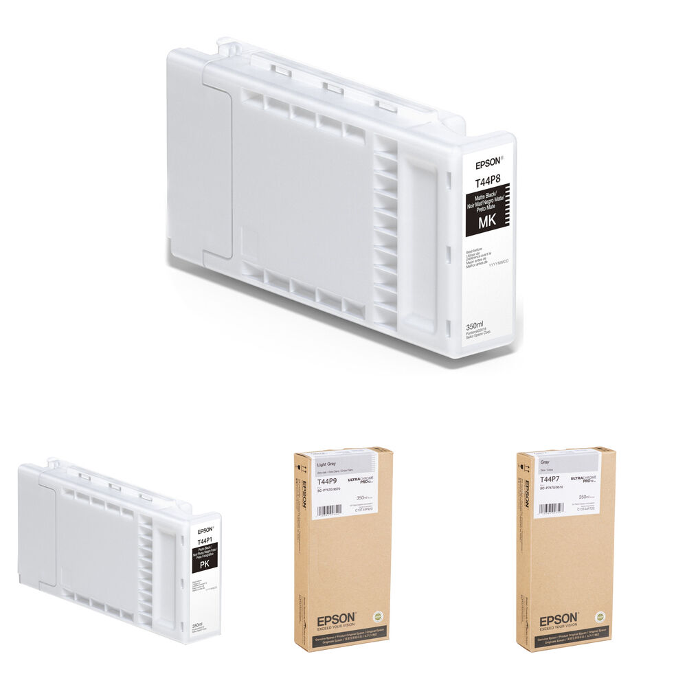 Epson Kit de Cartuchos de Tinta UltraChrome PRO12 350mL para SureColor P7570 y P9570 - Neg