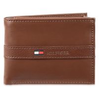 Billetera Tommy Hilfiger Cuero Delgada - Marrón Claro