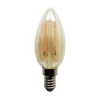 Foco LED Vela Vintage E14 2W Luz Cálida Orange