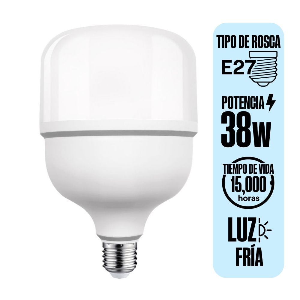 Foco LED Orange High Power 38W Luz Fría