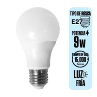 Foco LED con Sensor E27 9W Luz Fría Orange