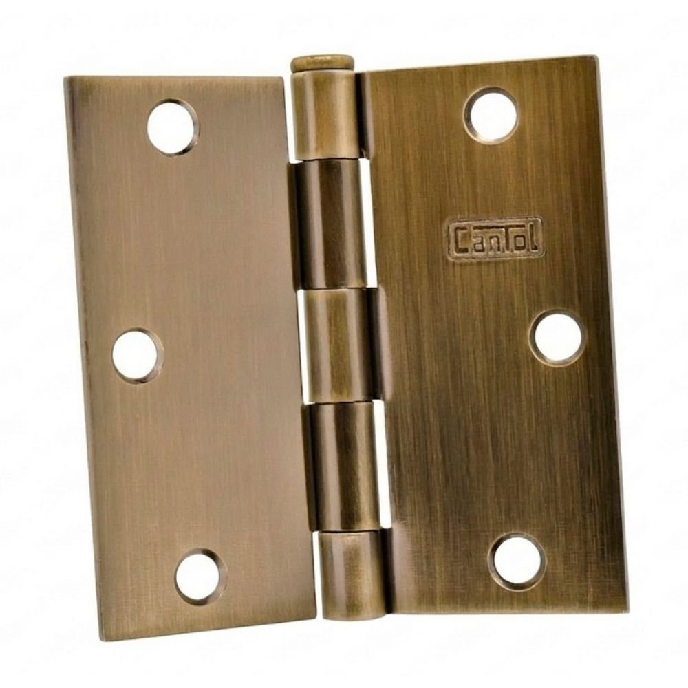 Bisagra Capuchina 4 x 3 Bronce Antiguo 2 unidades Cantol