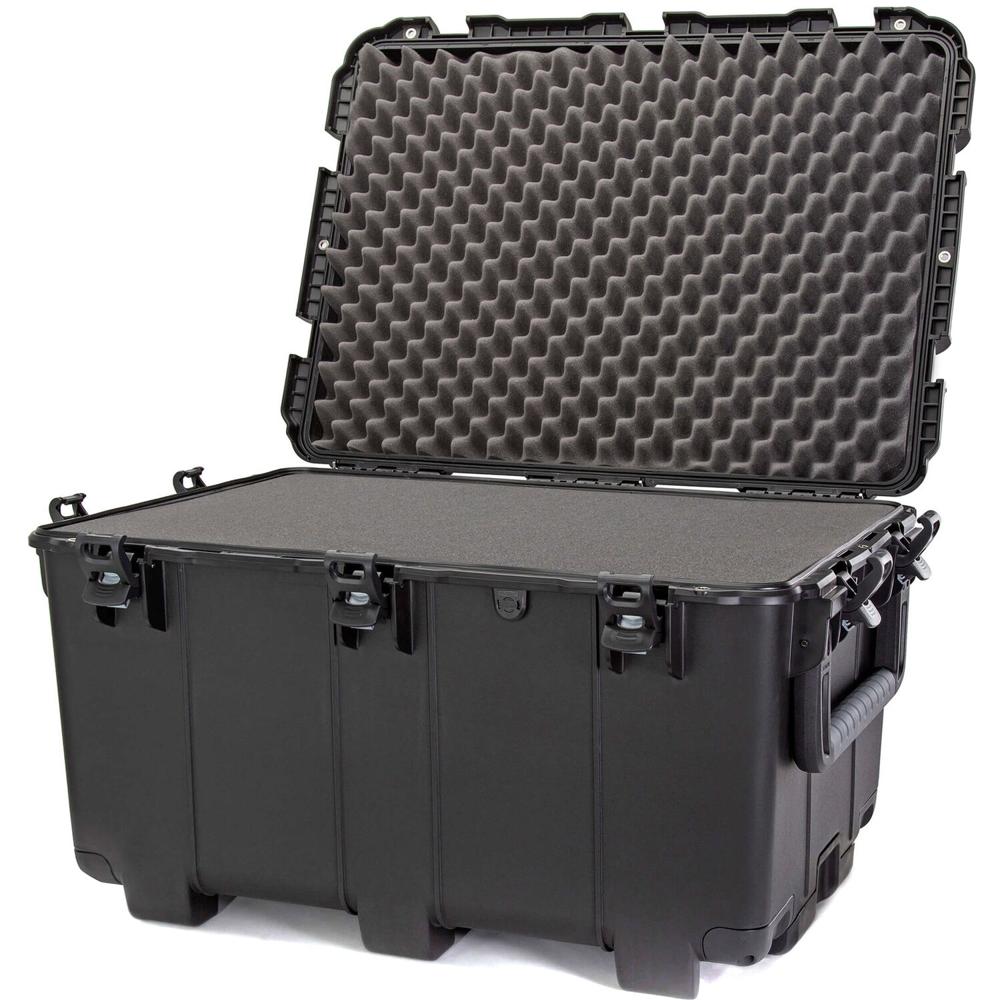 Nanuk 975T Maletín de Protección con Espuma Cubierta, Resistente al Agua IP67, 186L, Neg