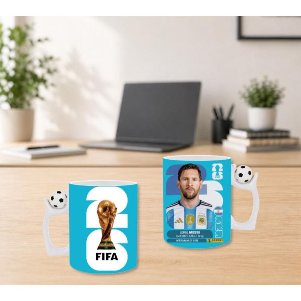 TAZA PERSONALIZADA MUNDIAL DEL FUTBOL, REGALO DIA DEL PADRE, 11 OZ