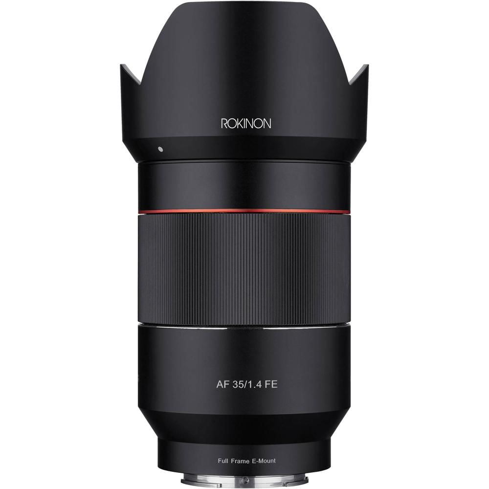 Rokinon AF 35mm f/1.4 FE Lens - E-Mount, Apertura f/1.4, Dos Elementos Asféricos, Ultra M