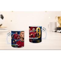 TAZA PERSONALIZADA MUNDIAL DEL FUTBOL, REGALO DIA DEL PADRE, 11 OZ