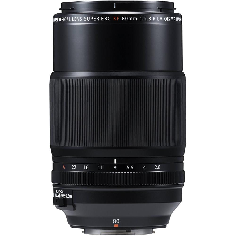 FUJIFILM XF 80mm f/2.8 R LM OIS WR Macro Lens - Lente Macro 1:1, Estabilización de Imagen