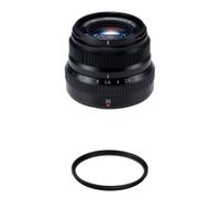 FUJIFILM XF 35mm f/2 R WR Lente con Filtro UV Chiaro Pro 43mm
