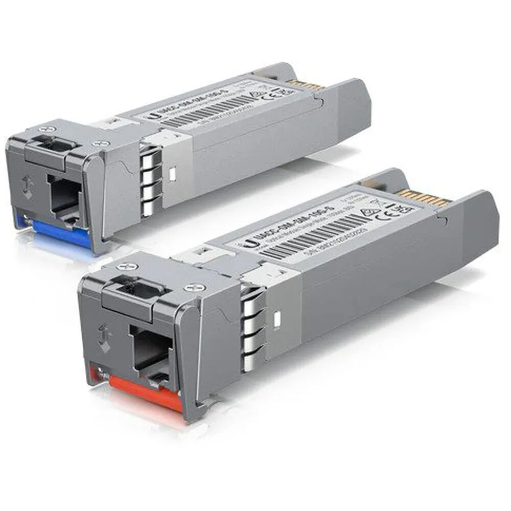 Ubiquiti Módulo Óptico Bidireccional 10G SFP+ UACC-OM-SM-10G-S con Conector LC, 10 Gb/s,