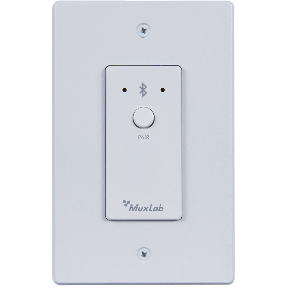 MuxLab Interfaz de Audio Bluetooth a Dante Modelo Blanco, Bluetooth 5.0, Transmisión de A