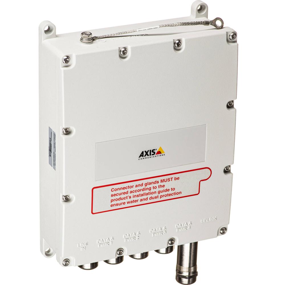 Axis T8504-E Switch PoE Outdoor 4 Puertos RJ45 Gigabit Ethernet, 1 Puerto SFP, 60W por Pue