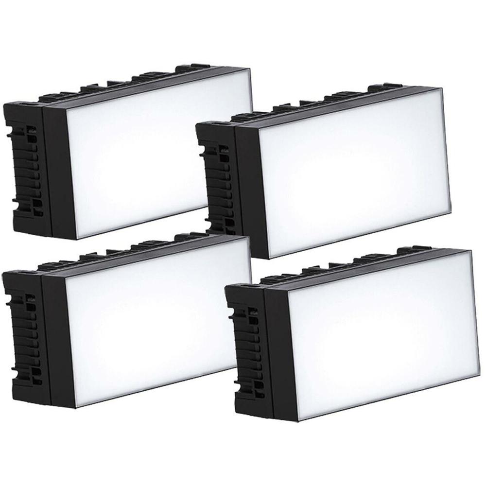 Astera Kit de Iluminación LED FP6 HydraPanel de 4 Luces con Estuche de Carga - 1300 Lúme