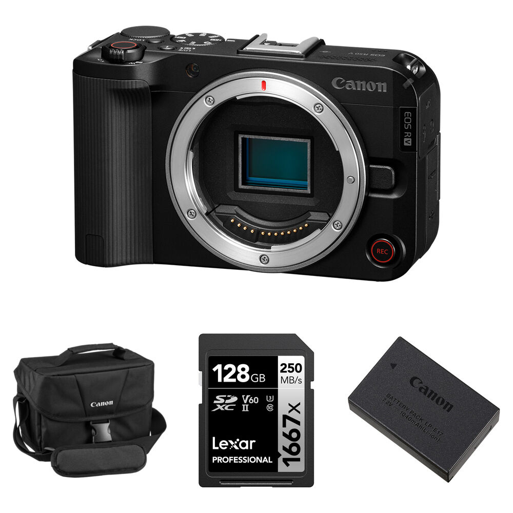 Canon EOS R50 V Cámara Sin Espejo 24.2MP con Kit Esenciales
