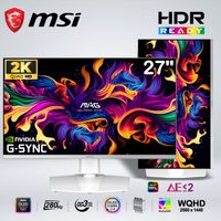 MONITOR GAMER MAG 271QPW QD-OLED X28 WQHD 27 pulgadas 280hz 0.03ms HDR panel QD-OLED