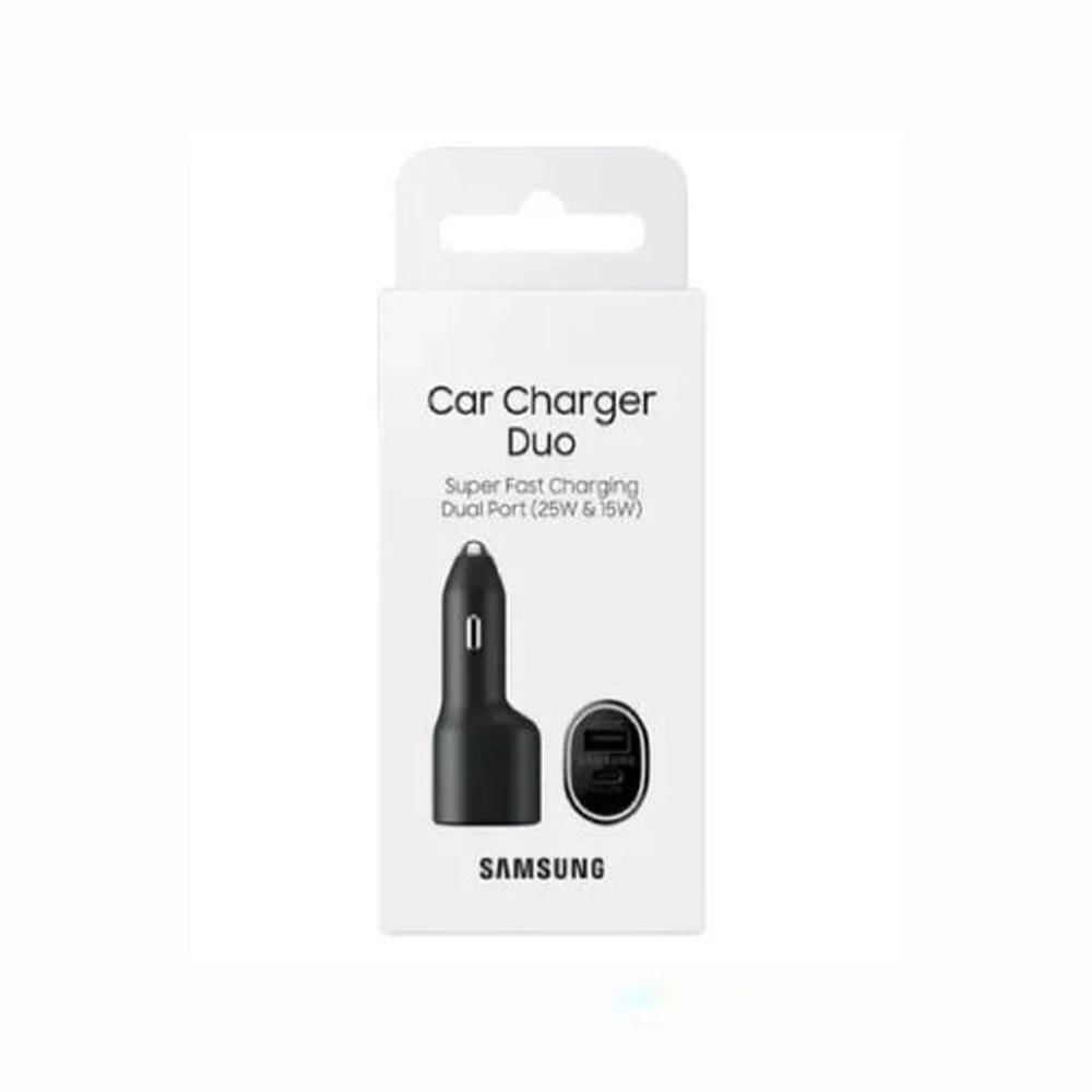 Samsung Car Duo Charger 25w y 15w - Negro