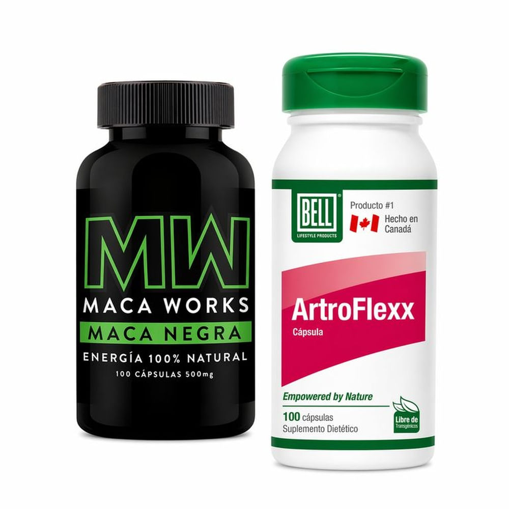 Soporte Articular y Maca Negra