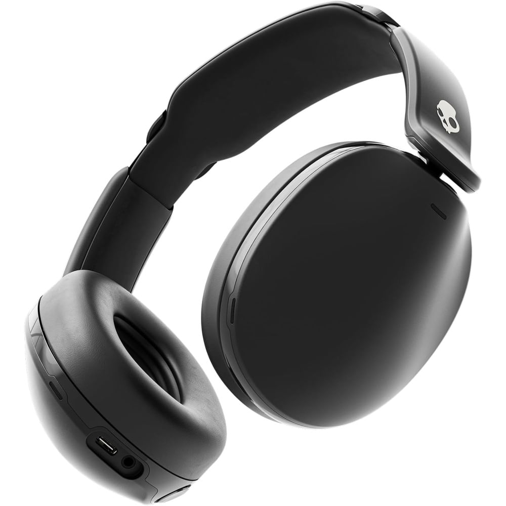Audífonos Skullcandy Hesh 360 Bluetooth 5.3 Over-Ear  100 Horas de Batería Multipoint Negro