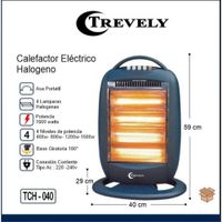 Calefactor Halogeno TREVELY TCH-040 - 1600W