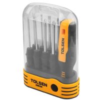 Destornillador Tolsen con ptas intercam. 8 pz 20039