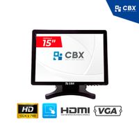 MONITOR TOUCH CBX TOUCH-1501W 15  VGA HDMI SIN BORDE