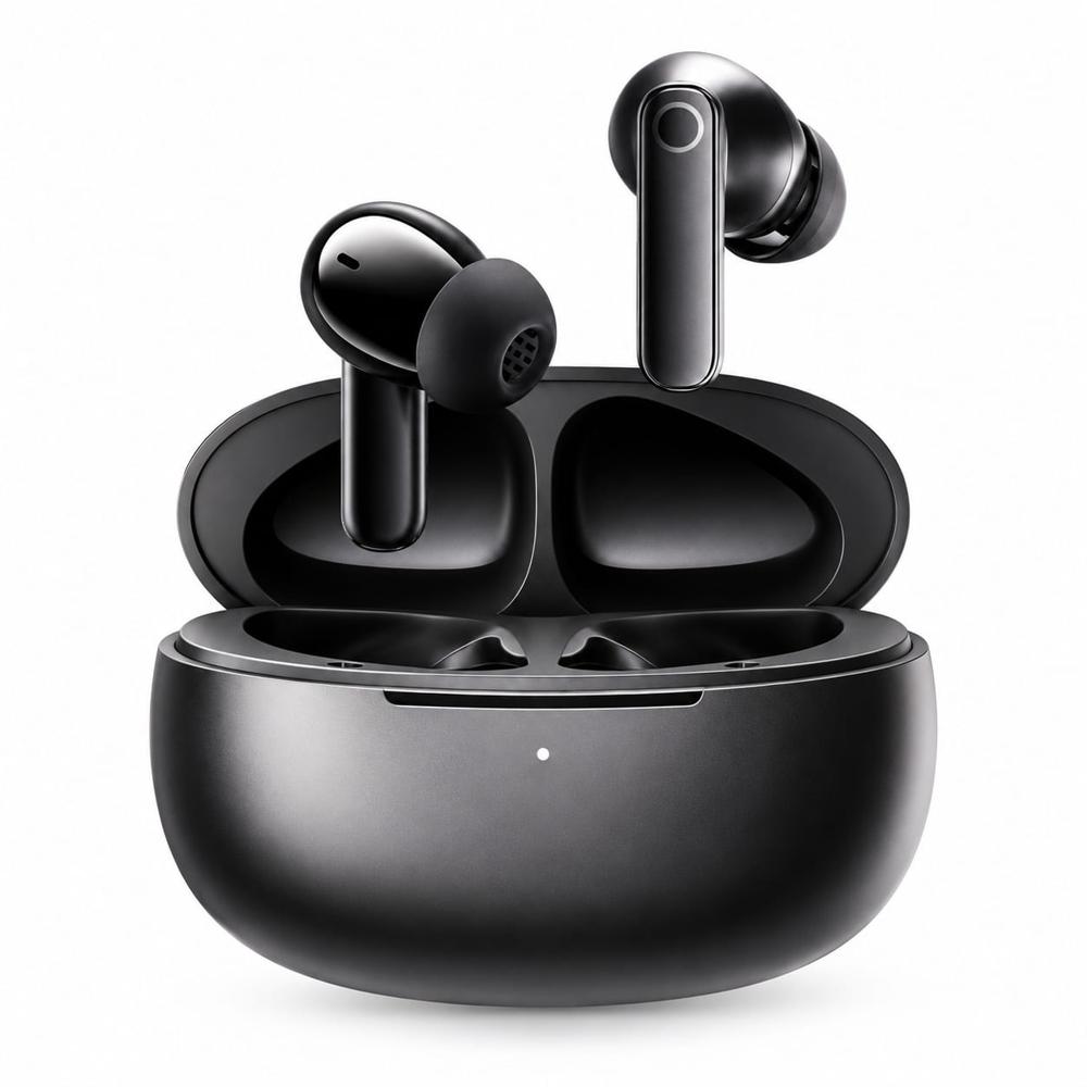 Audifonos Haylou HQ5 ANC Bluetooth 6.0 28dB 4 Microfonos IPX5 Negro