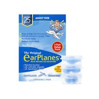 Tapones para Dolor de Oído en Avión - Adultos (3 pares)  - EARPLANES