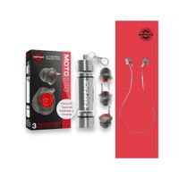 Tapones de Oìdos MÚSICOS CONCIERTOS ENSAYOS + Cordón Sujetador  - Filtro Antiruido de 24dB MOTO PRO