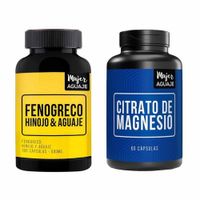 Citrato de Magnesio 60 Cápsulas + Fenogreco Hinojo & Aguaje Cápsulas