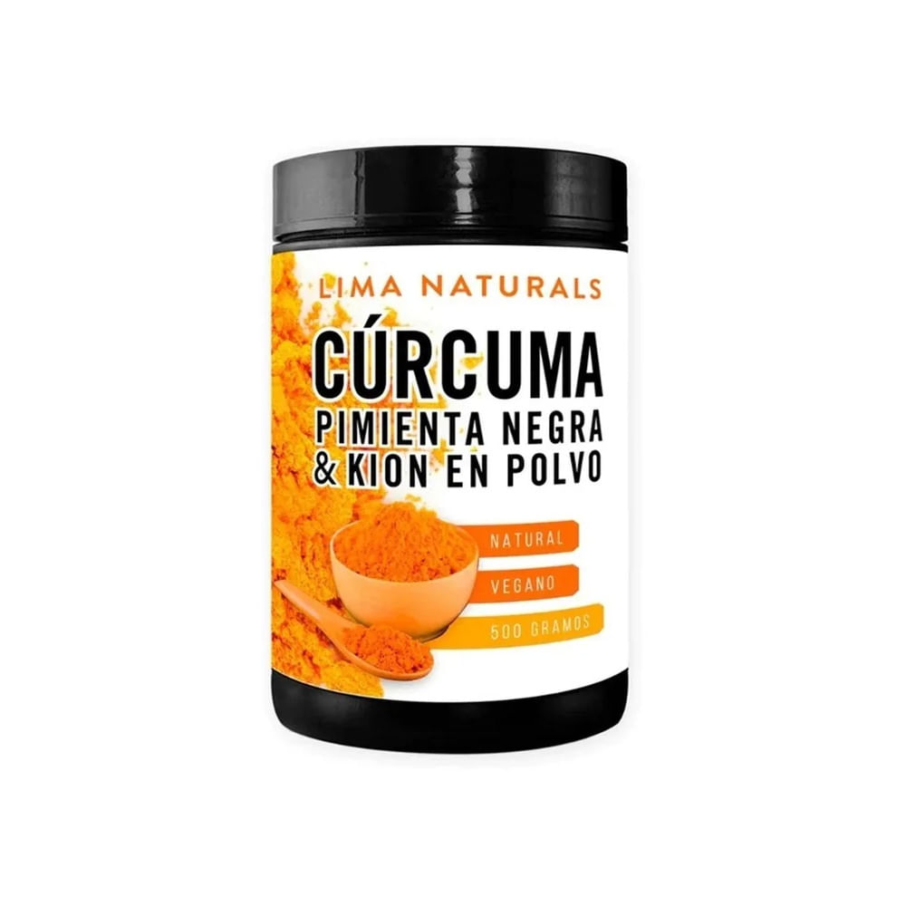 Cúrcuma Pimienta Negra  Kion en polvo - 500g - Lima Naturals