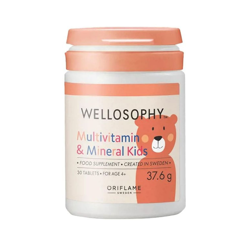 Multivitamínico Niño 30 Tabletas Masticables Wellosophy