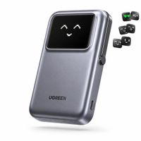 Power Bank Ugreen PB572 10000mAh 20W Magnetico Pantalla Digital Gris