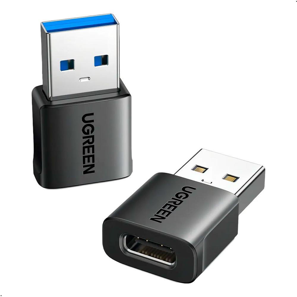 Adaptador Ugreen Us701 Usb 3.0 A Usb-c Otg 10gbp Pack 2 Unid