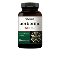 Berberina NatureBell 500mg 300 Cápsulas Vegetarianas