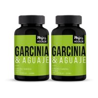 Pack 02 Frascos Garcinia&Aguaje 100 Capsulas Mujer Aguaje
