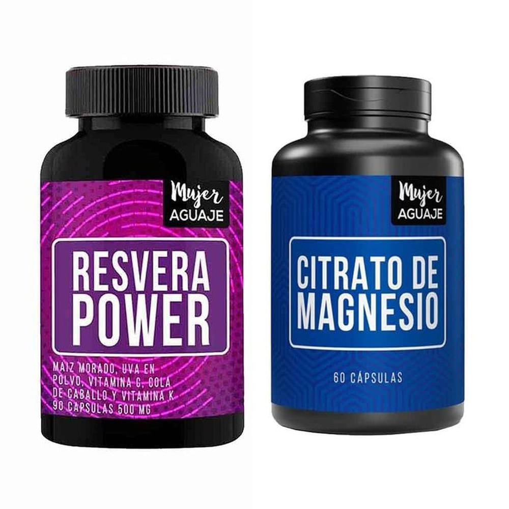 Resvera Power Cápsulas + Citrato de Magnesio Cápsulas