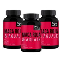 Pack 03 Frascos Maca Roja & Aguaje Mujer Aguaje 100 Capsulas