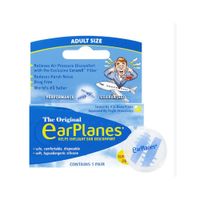 Tapones para Dolor de Oído en Avión con Filtro CeramX  Adultos 1 Par - EARPLANES